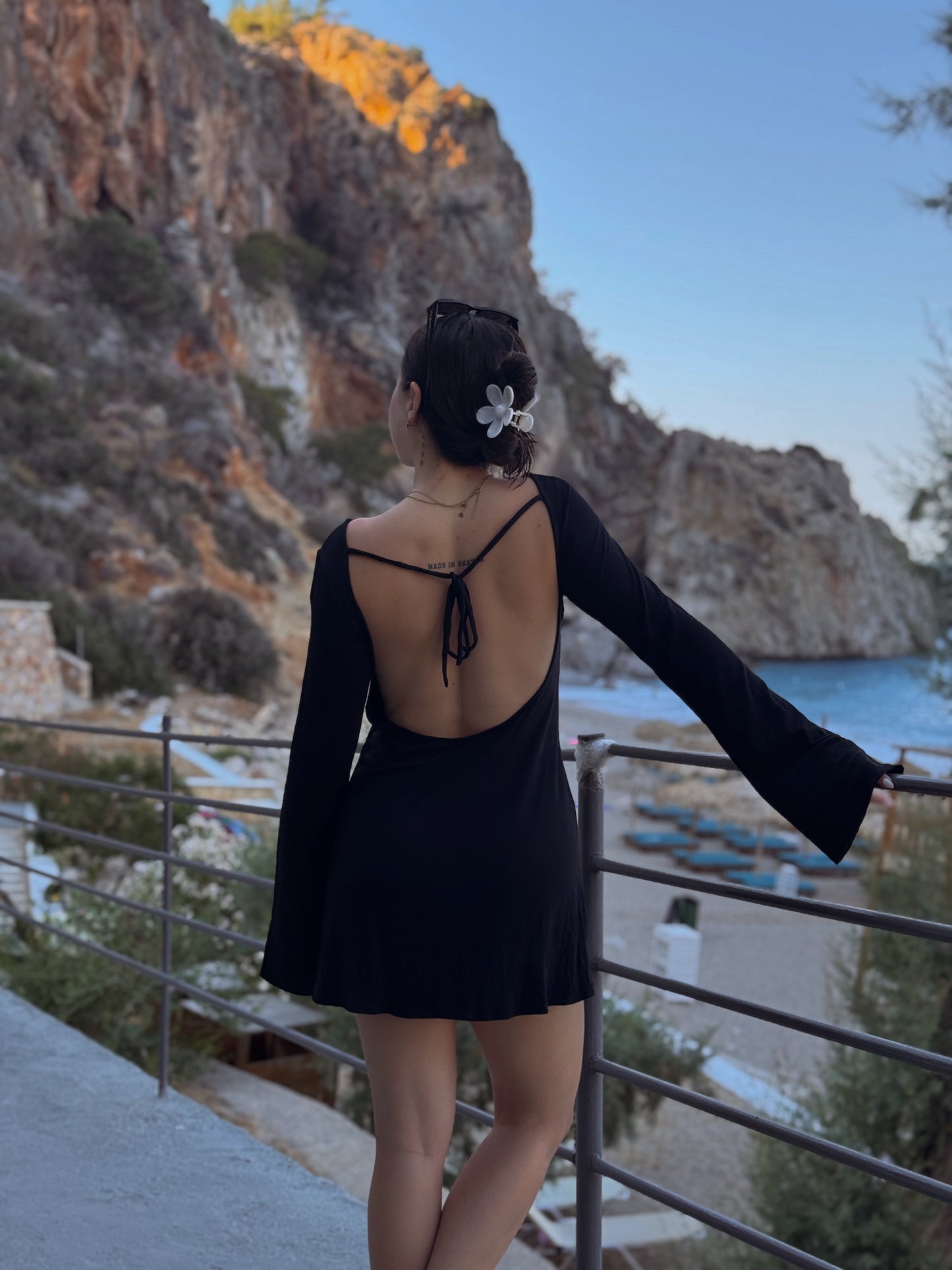 Eden Mini Dress - Black