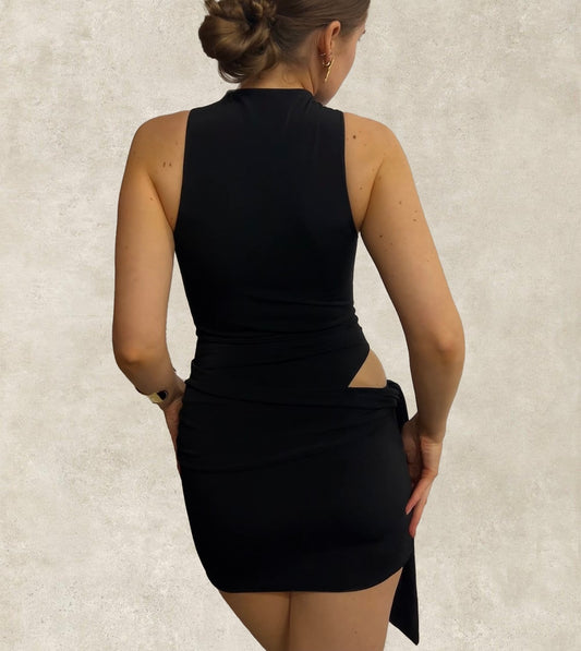 Leah Mini Skirt - Black