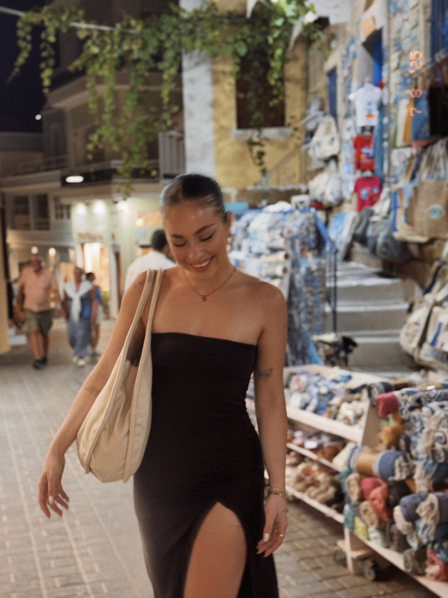 Amali Maxi Dress - Chocolate