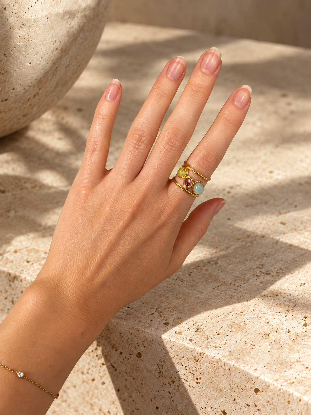 Octavia Ring - Gold