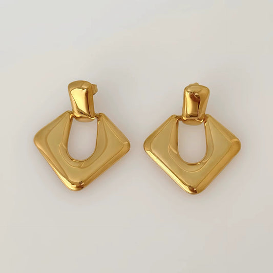 Ashton Chunky Earrings - GoldANTISOCIAL