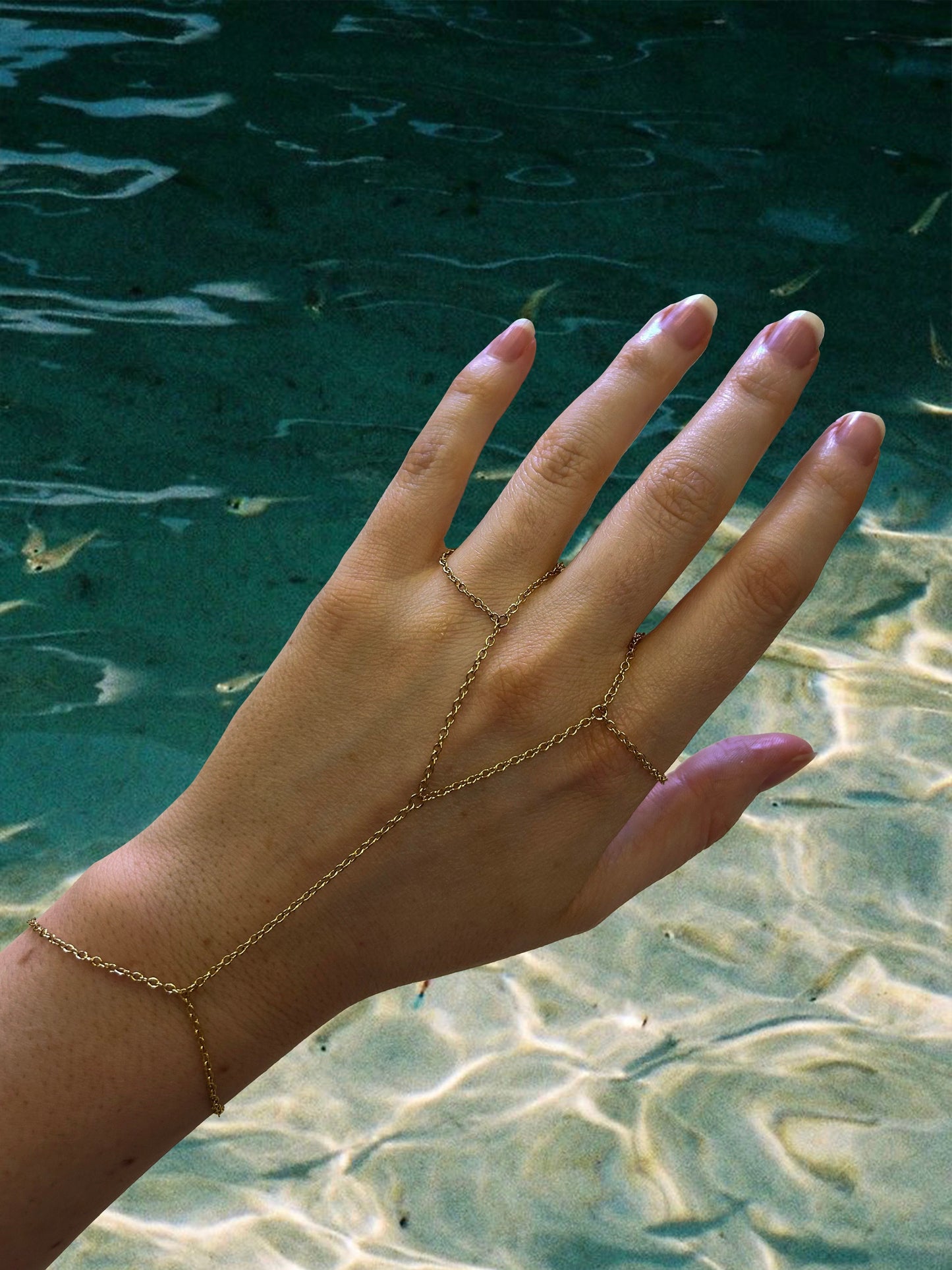 Keira Hand Chain - GoldANTISOCIAL