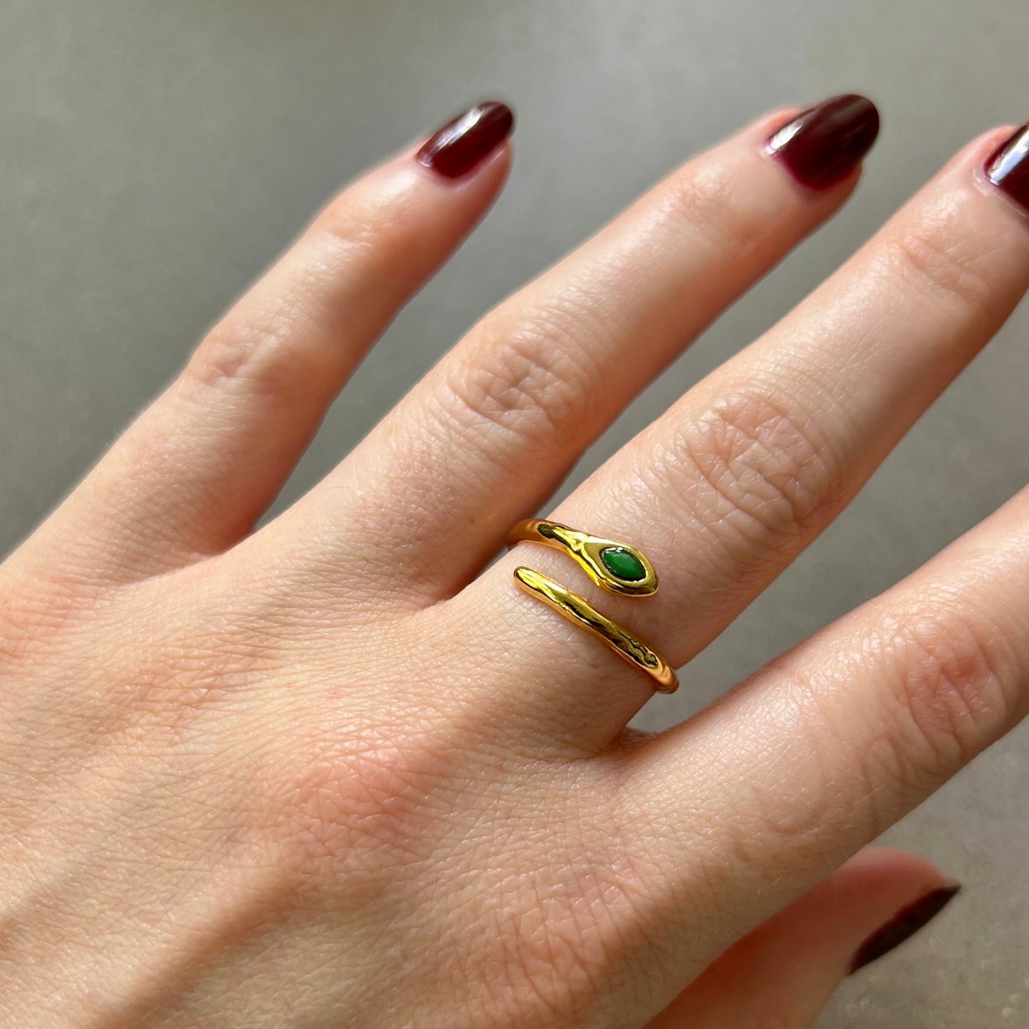 Serpent Ring - GoldANTISOCIAL