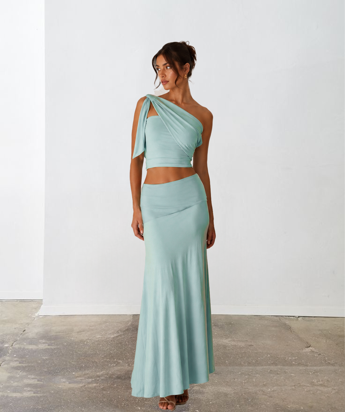 Sisley Maxi Set - Aquamarine
