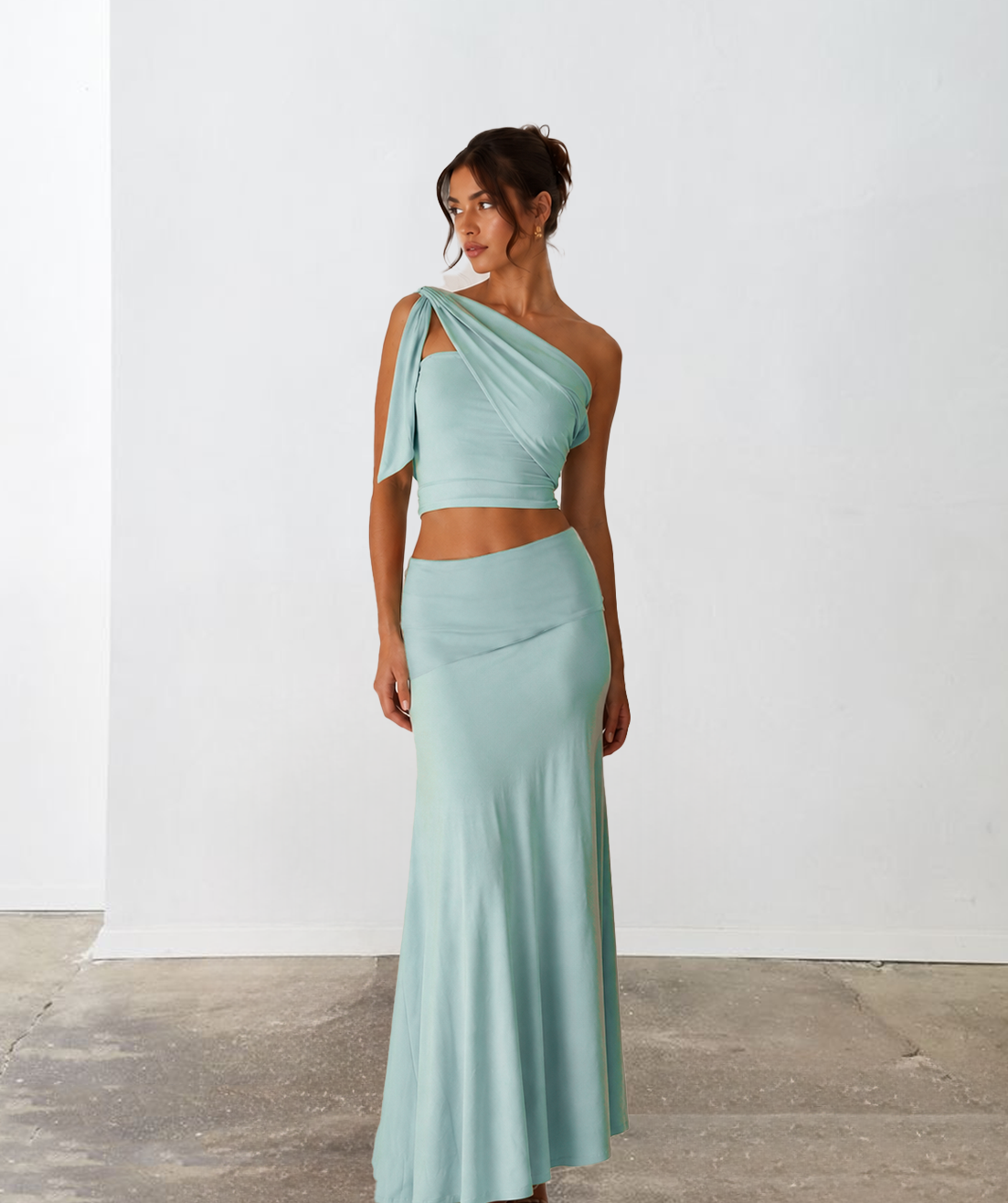 Sisley Maxi Set - Aquamarine