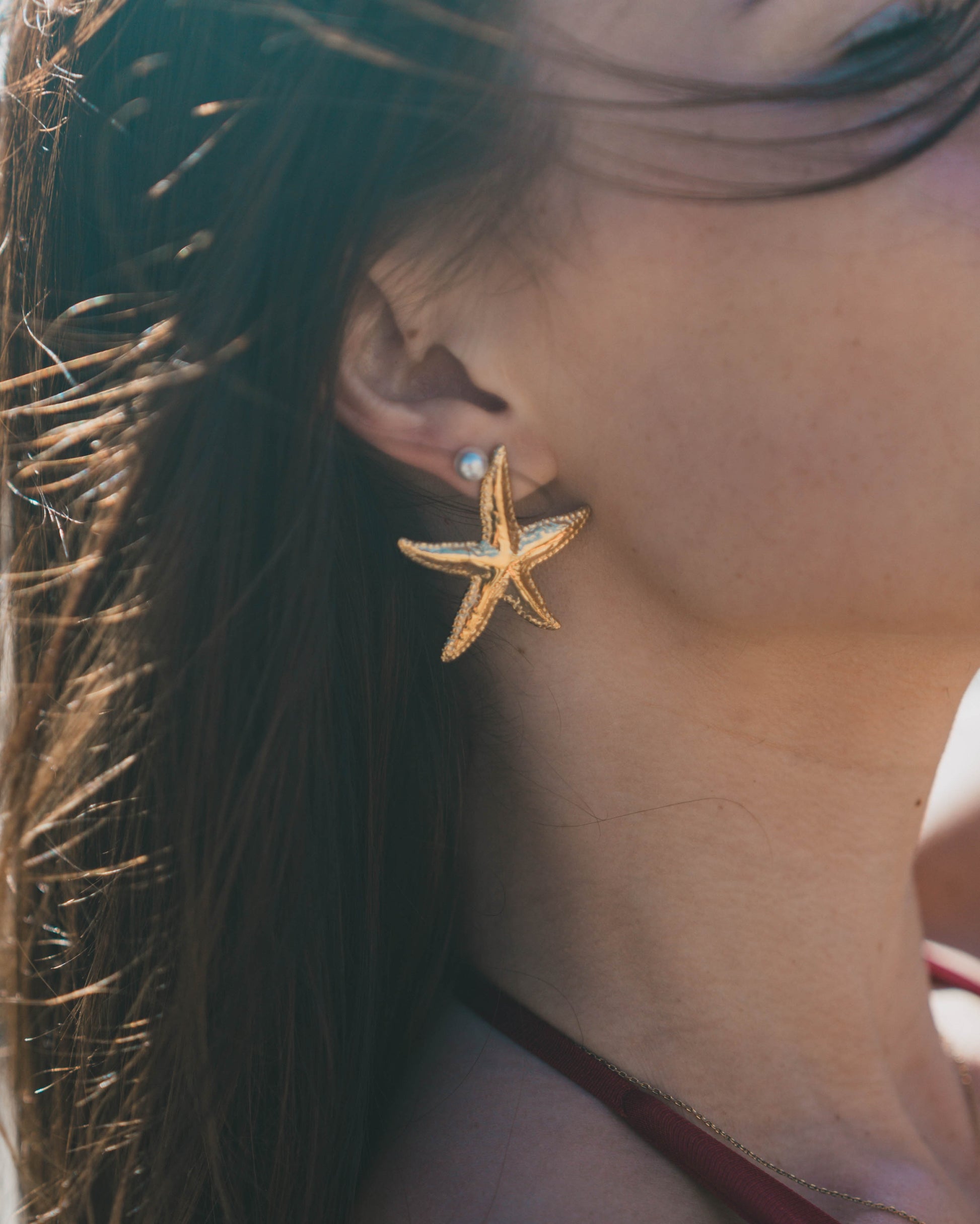 Starfish Studs - GoldANTISOCIAL