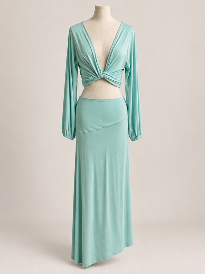 Ophelia Top - Aquamarine