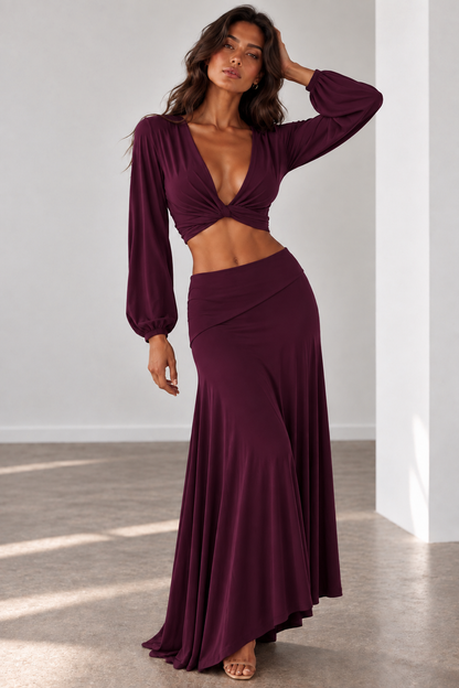 Ophelia Top - Plum