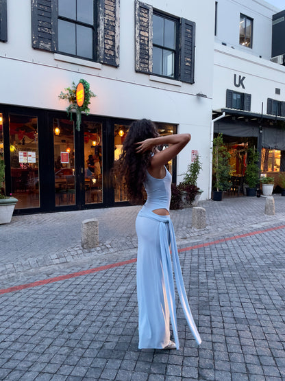 Leah Dress - Baby Blue