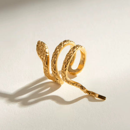Serpent Ear Cuff - Gold