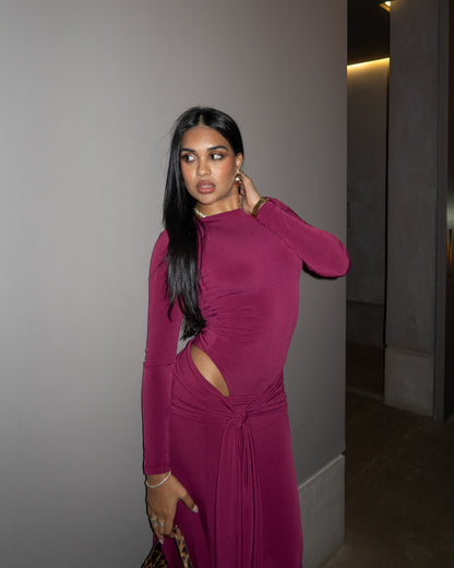 Marle Bodysuit - Plum