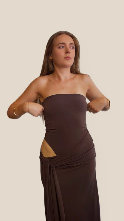 Naomi Bodysuit - Chocolate