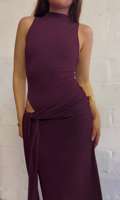 Leah Dress - Amethyst