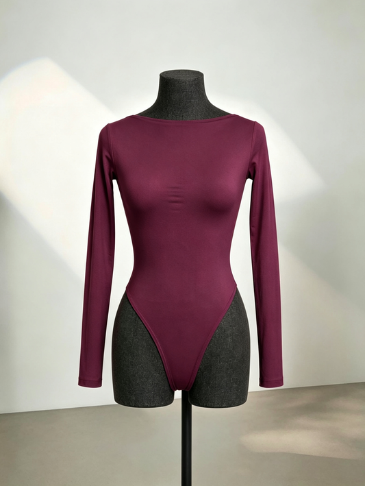Marle Bodysuit - Plum