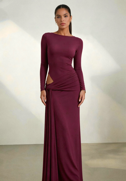 Marle Bodysuit - Plum