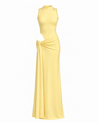 Leah Dress - Lemon