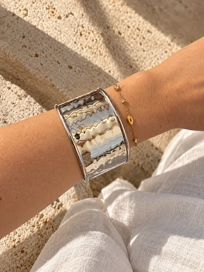 Kira Bangle - Silver