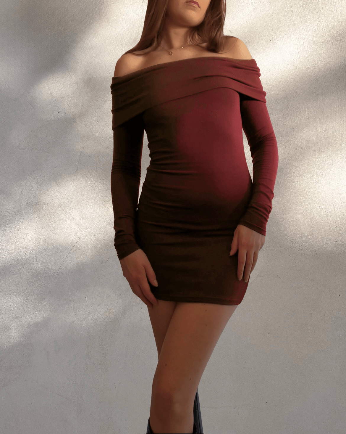 Amara Mini Dress - BurgundyANTISOCIAL