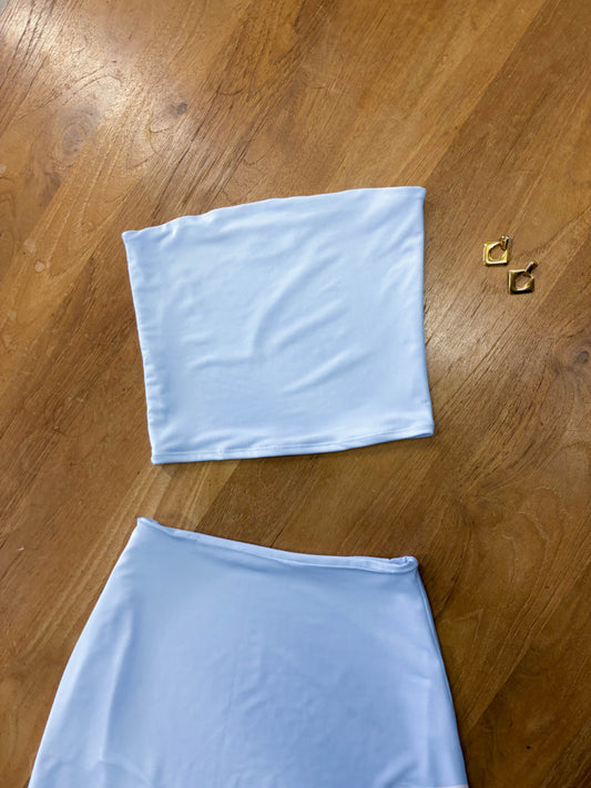 Naomi Tube Top - Baby Blue