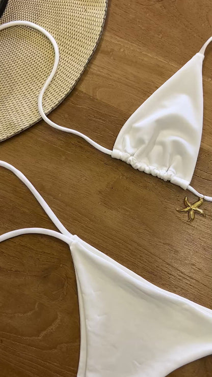 Harlow Starfish Bikini - White