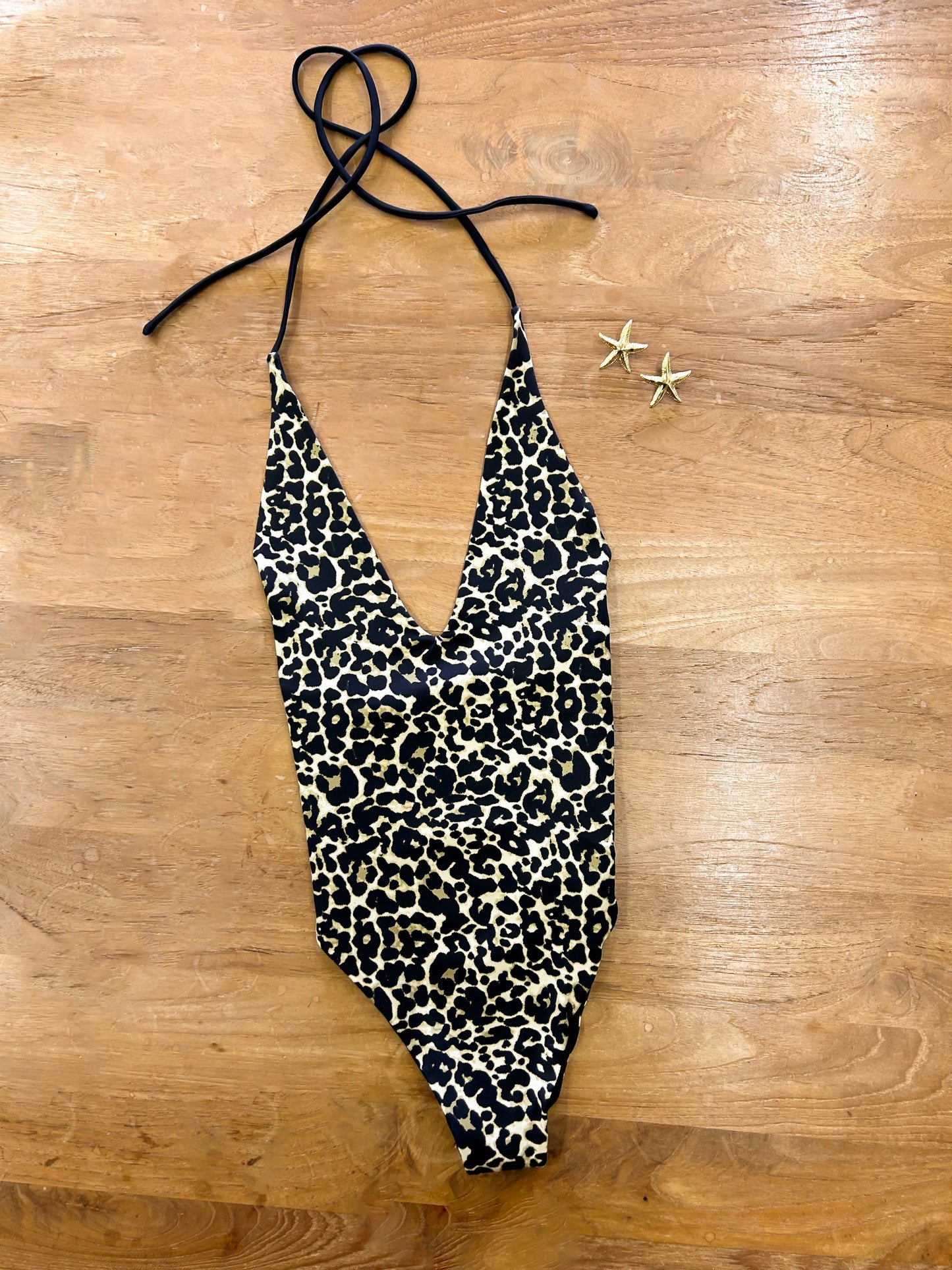 Shiloh Reversible Swimsuit - Leopard/BlackANTISOCIAL