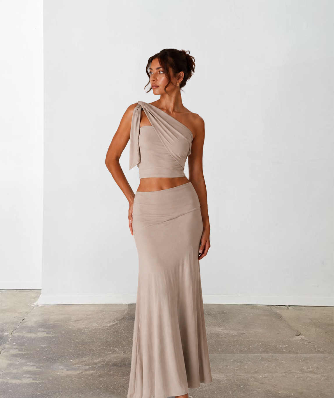 Sisley Maxi Set - Stone