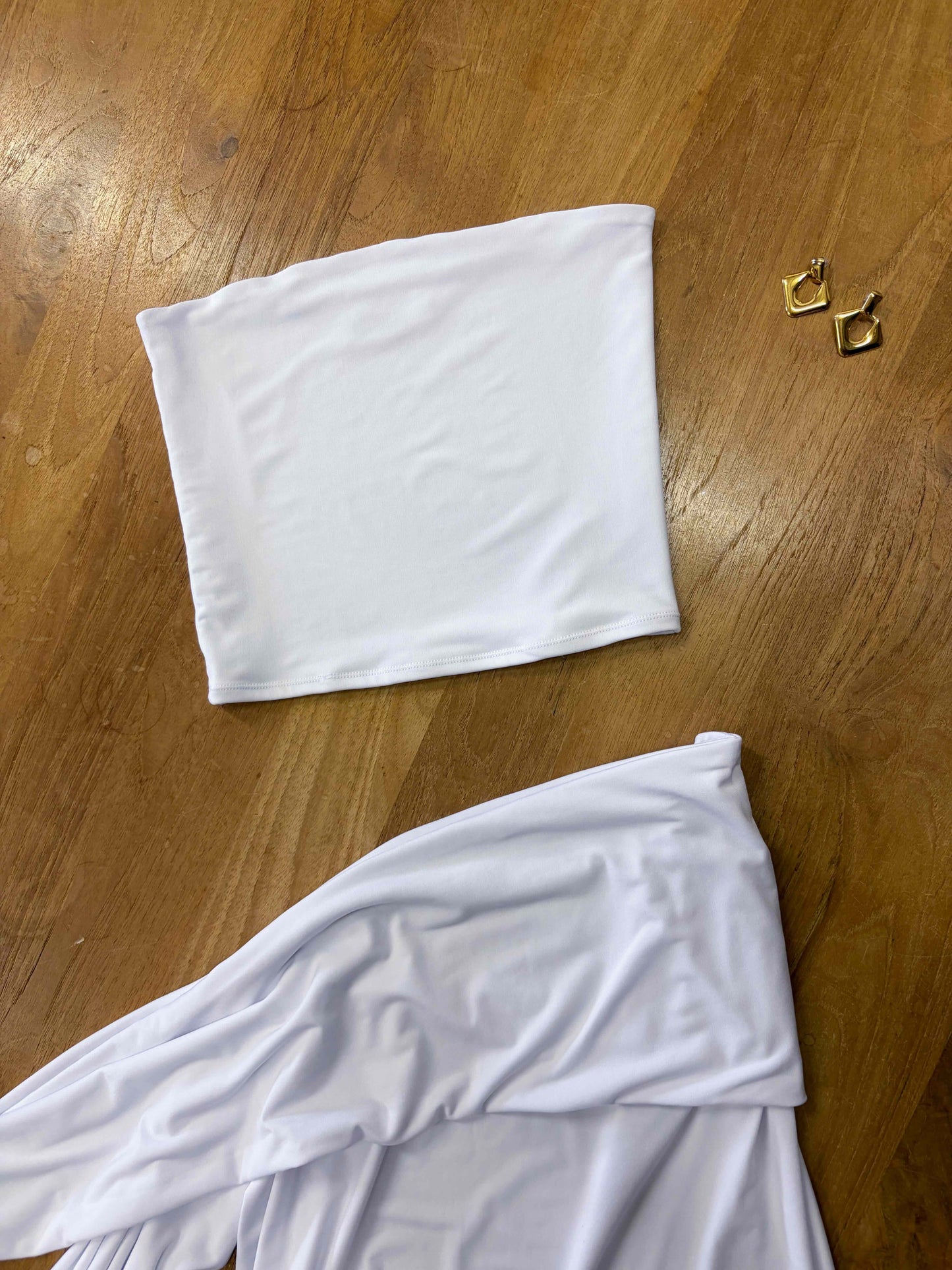 Naomi Tube Top - White