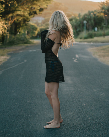 Eden Knit Dress - BlackANTISOCIAL